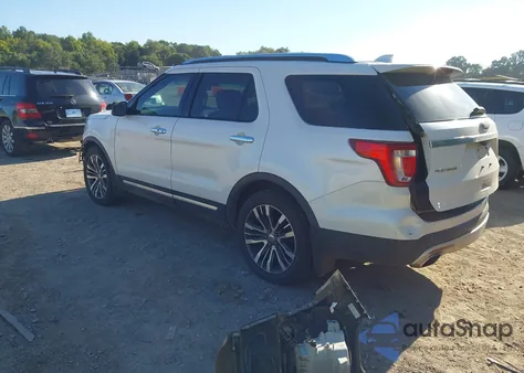 2016 Ford Explorer Platinum from USA, damaged, VIN 1FM5K8HTXGGB39269